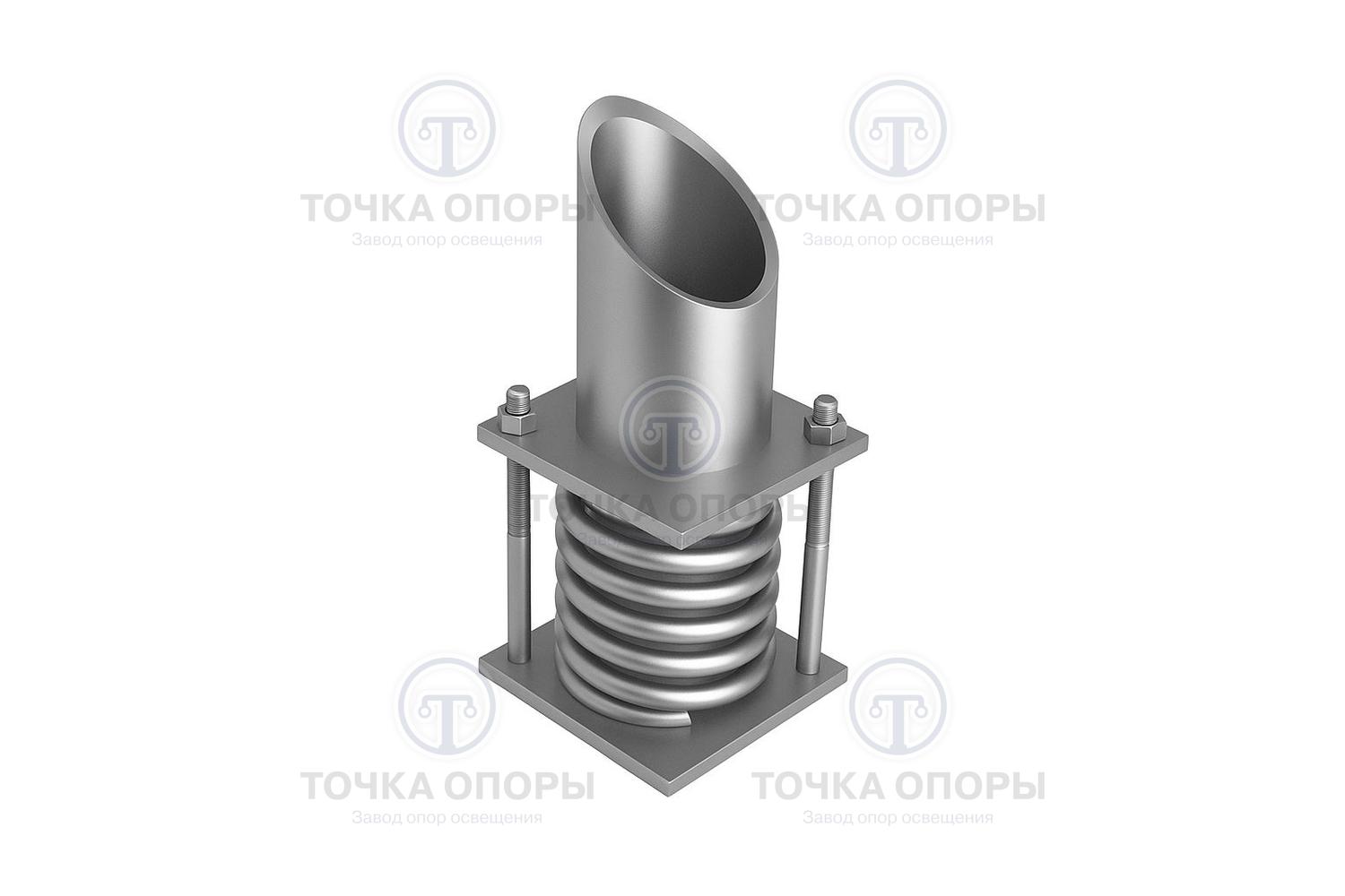 Опоры пружинные крутоизогнутых отводов ОСТ 34-268-75