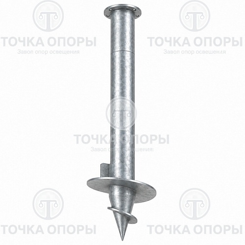 Свая винтовая СВС 168/600