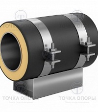 Скользящая опора СПОн 426/630.100 подкладная надземная для труб в ППУ